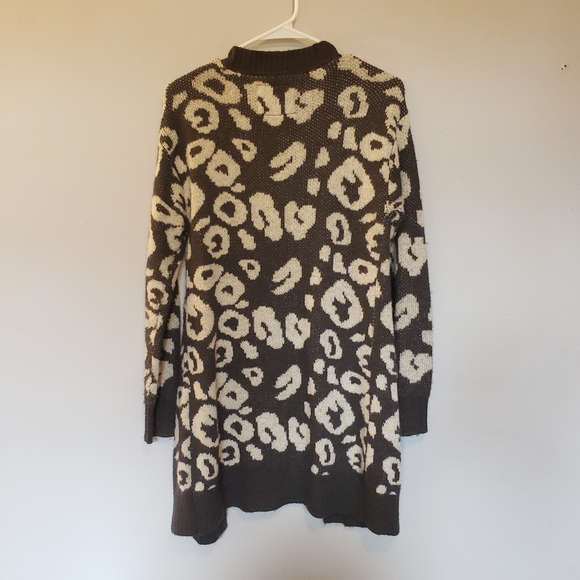Forever 21 Long Print Cardigan Size S - Picture 2 of 3